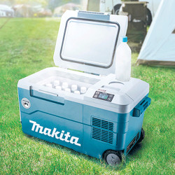 Nevera MAKITA CW001GZ 40V-18V 20L 60ºC a -18ºC + 4 Bateria 6.0ah + Cargador Doble Neveras