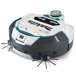 Robot Aspirador MAKITA DRC300 FUNCION MAPEO RETORNO + 2 BATERIAS 6.0AH + CARGADOR DOBLE Aspiradores y Sopladoras