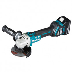 Amoladora 18V 125mm BL V.Regulable DGA513ZJ + MALETIN MAKPAC 2 + PLASTICO INTERIOR DGA513 Amoladoras