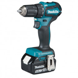 Taladro Atornillador BL 18V 40Nm 5.0Ah DDF483RTE + Adaptador Angular 18V