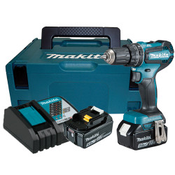 OFERTA BLACK Taladro Combinado MAKITA DHP485RFJ 18V 50Nm 2 BATERÍAS 3.0Ah 18V
