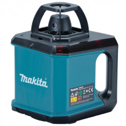 Nivel Láser MAKITA SKR200Z Cruz y Plomada 200m + Tripode 1,58 m + Escala 4 m Niveles